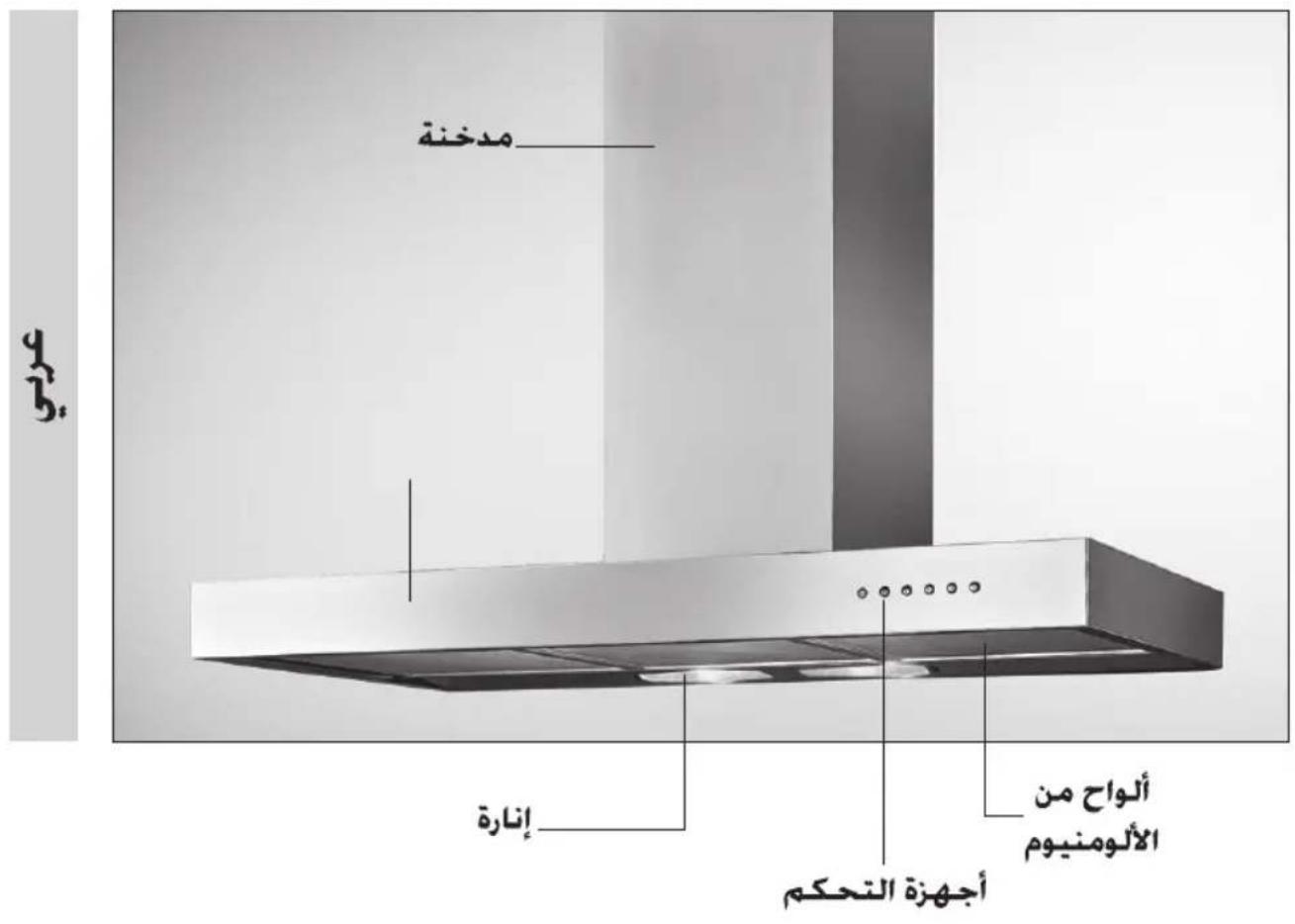 SAMSUNG HDC9190BX - AFZUIGKAP VOOR KEUKEN - 9