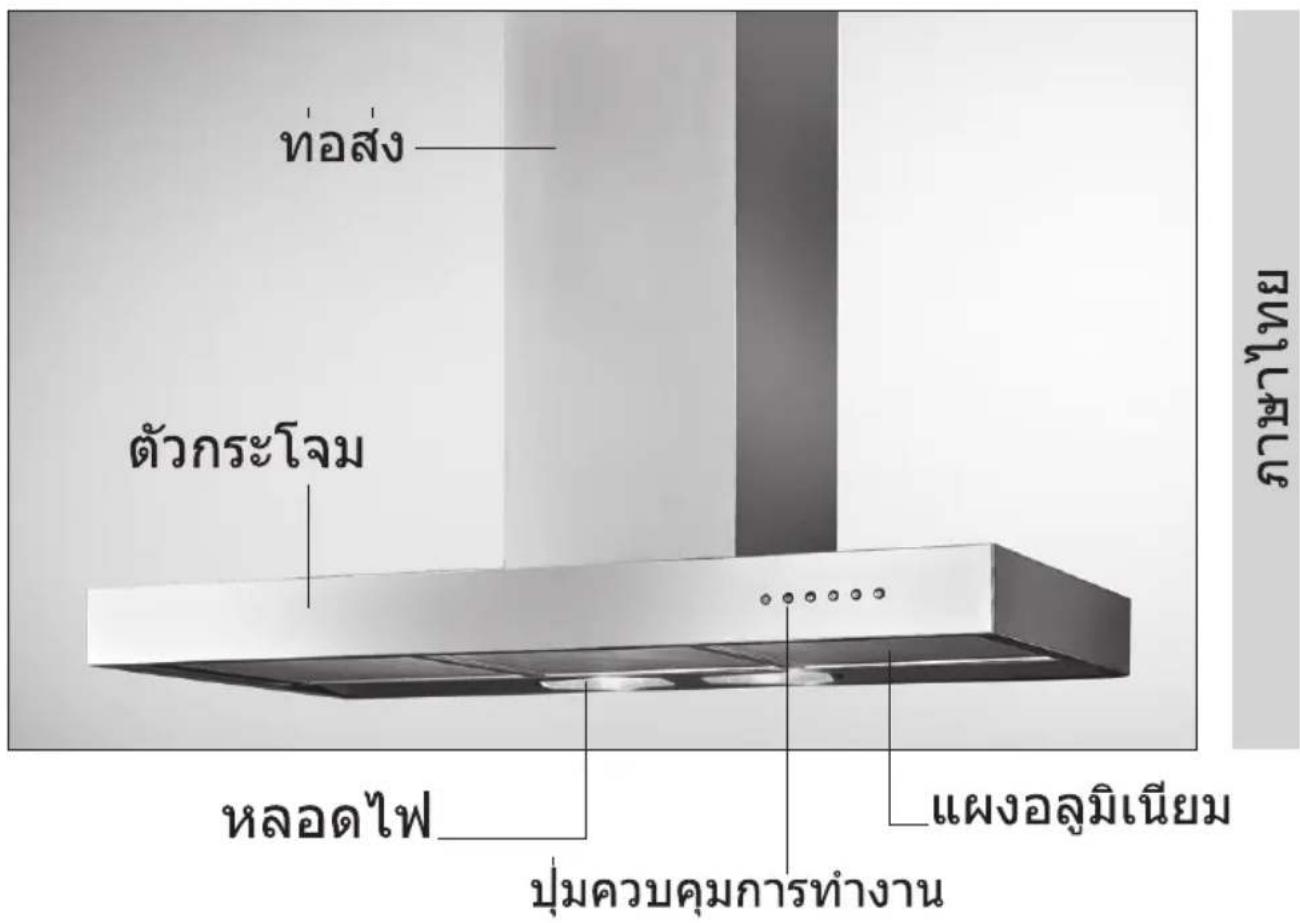 SAMSUNG HDC6390BG - AFZUIGKAP VOOR KEUKEN - 8