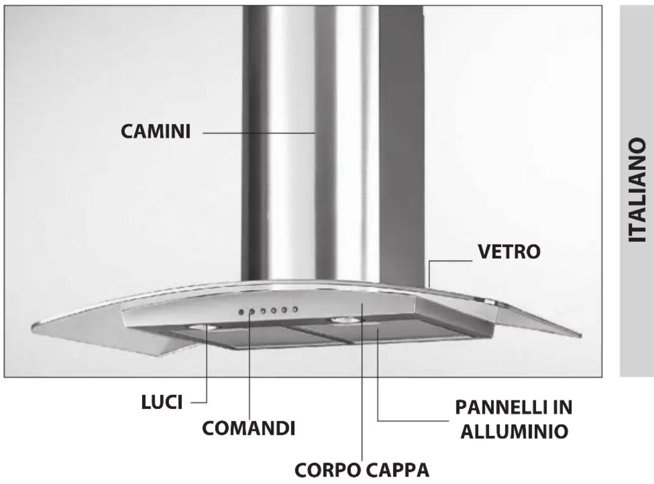 SAMSUNG HDC6190BW - CAPPA PER CUCINA - 1