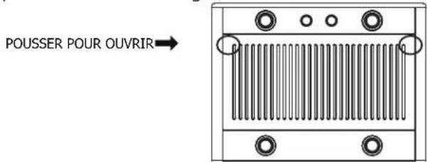 FRIGIDAIRE FHWC3650RS - Pour nettoyer ou remplacer le filtre à graisse: - 1