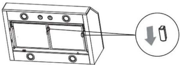 FRIGIDAIRE FHWC3050RS - Pour nettoyer ou remplacer le filtré àGRAISSÉ: - 2