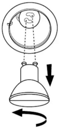 FRIGIDAIRE FHWC3040MS - Remplacement de la lampe à halogène - 1
