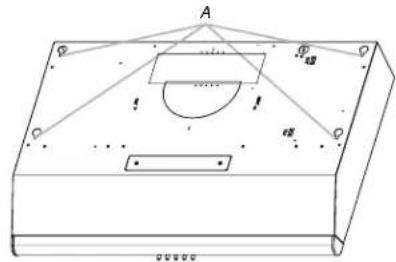 FRIGIDAIRE FHWC3040MS - INSTALLATION DE LA HOTTE - 3