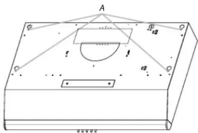FRIGIDAIRE FHWC3040MS - INSTALLATION DE LA HOTTE (Installation sans décharge à l'extérieur [recyclage]) - 2