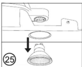 FRIGIDAIRE FHPC3660LS - Replacement des ampoules - 4