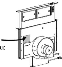FRIGIDAIRE FH36DD50MS - Emplacement de la plaque signaletique - 1