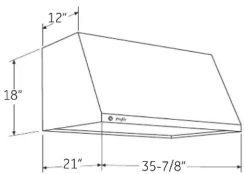 GE Cafe CV966TSS - PRODUCT DIMENSIONS - 2