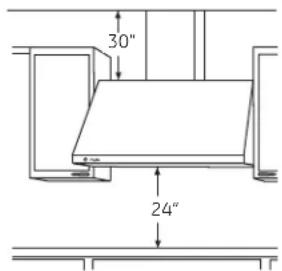 GE Cafe CV966TSS - 8ft. Ceilings: - 2