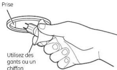 GE Cafe CV966TSS - Pour la remetre en place : - 1