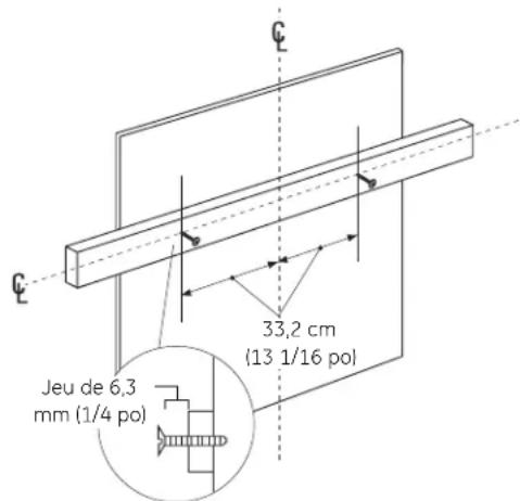 GE Cafe CV966TSS - INSTALLATION DU SUPPORT DE LA HOTTE - 2