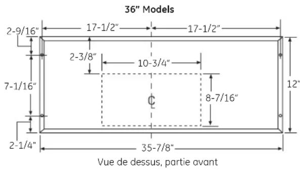 GE Cafe CV936MSS - Alternate Mounting Method INSTALL HOOD TO SOFFIT OR BENEATH CABINETS - 4