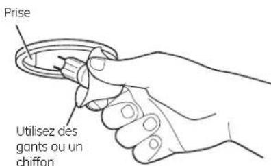 GE Cafe CV936MSS - Pour la remetre en place : - 1