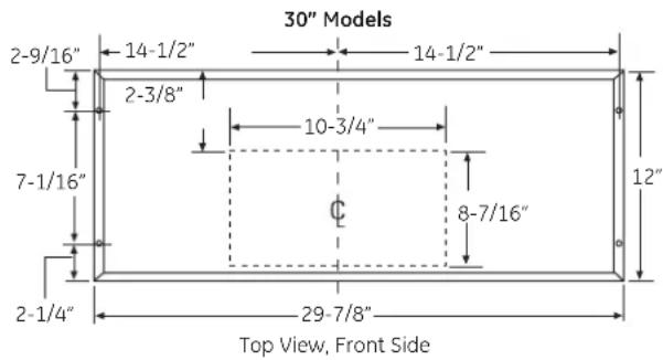 GE Cafe CV936MSS - Alternate Mounting Method INSTALL HOOD TO SOFFIT OR BENEATH CABINETS - 3