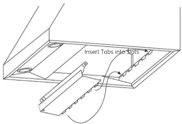 GE Cafe CV936MSS - INSTALL FILTER SUPPORT - 1