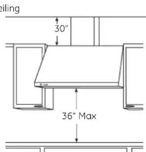 GE Cafe CV936MSS - 8ft. Ceilings: - 5