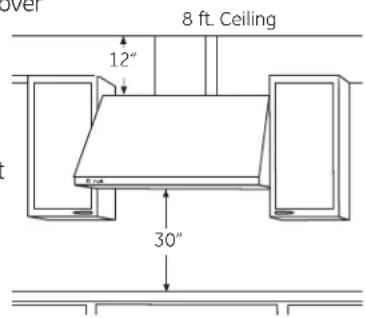 GE Cafe CV936MSS - 8ft. Ceilings: - 1