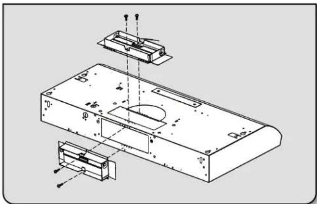 KITCHENAID UXT3030ADB - Fixation du clapet anti-reflux ou duraccord de transition - 1