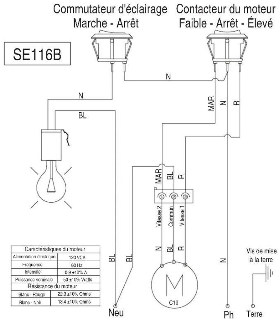 KITCHENAID UXT3030ADB - SCHEMA DE CÂBLAGE - 1