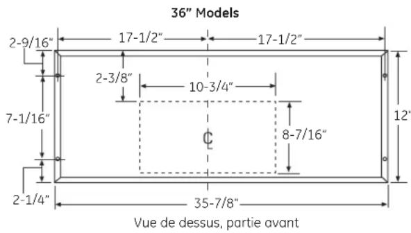 GE JV936DSS - Alternate Mounting Method INSTALL HOOD TO SOFFIT OR BENEATH CABINETS - 4