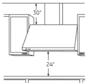 GE JV936DSS - 8ft. Ceilings: - 2