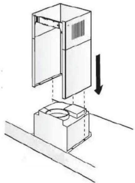 HAIER HCH6100ACS - INSTALLATION DE LA HOTTE - 1