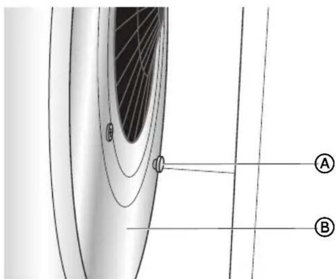 HAIER HCH3100ACS - Toma del soplador - lado correcho - 1