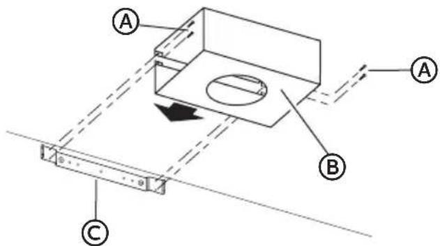HAIER HCH3100ACS - PASO 6 - CONEXION DEL SISTEMA DE VENTILACION (INSTALACION SIN DUCTO DE ESCAPE [CON RECIRCULACION]) - 1