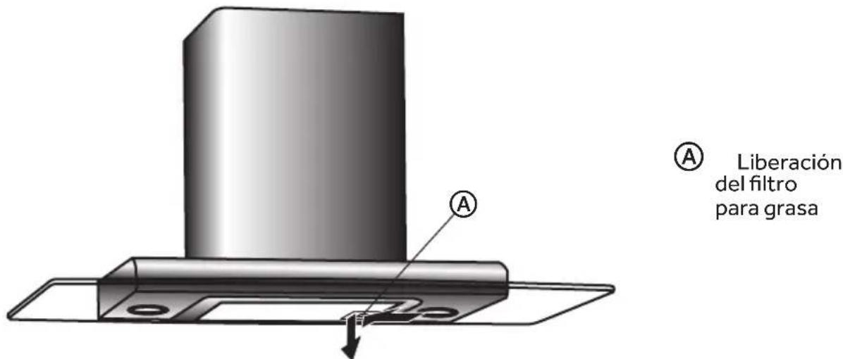 HAIER HCH3100ACS - FILTRO METÁLICO PARA GRASA - 1