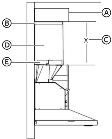 HAIER HCH2100ACS - PASO 6 - CONEXIÓN DEL SISTEMA DE VENTILACIÓN (INSTALACIÓN SIN DUCTO DE ESCAPE [CON RECIRCULACIÓN]) - 2