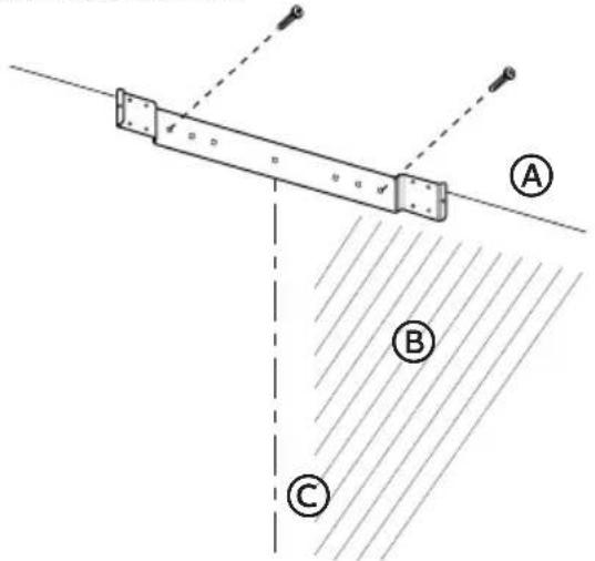 HAIER HCH2100ACS - ÉTAPE 3 - INSTALLATION DE LA BRIDE DE CACHE-CONDUIT - 2