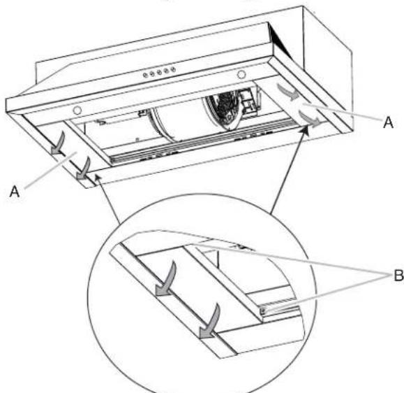 MAYTAG UXT5530AAS - Installation de la hotte - 2