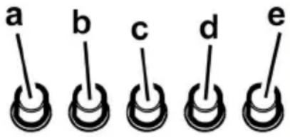TURBOAIR Sicilia - Viisinappaimisen koskettimiston malli - 1