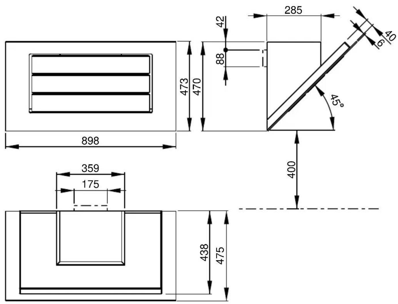 ROBLIN Verre 900 Vizio - VIZIO/3 SMC - 4