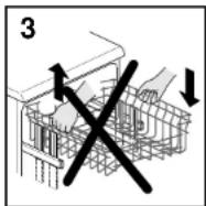 ZEROWATT ZL 8211 - ADJUST BASKET TO THE LOWER POSITION: - 3