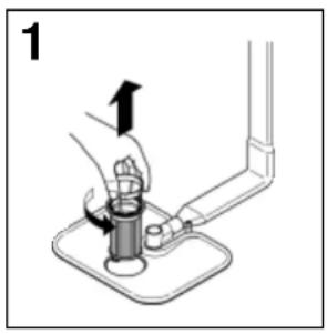 ZEROWATT ZL 8211 - Schoonmaak van de filters - 1