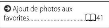 NIKON Coolpix S02 - Affichage des favorites - 2