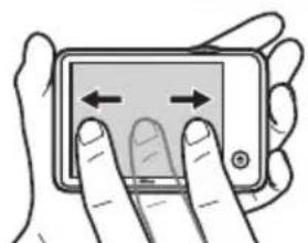 NIKON Coolpix S02 - Utilisation de l'écran tactile - 2