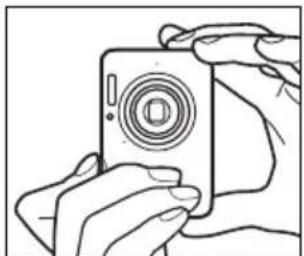 NIKON Coolpix S02 - Positionnez l'appareil de manière adequate et cadrez votre photo. - 2