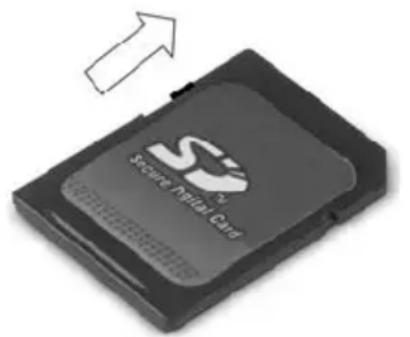 SILVERCREST DS1220T - Der Schreibschutz einer Speicherkarte - 1