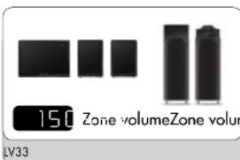 AUDIO PRO Living LV33 - DIE LAUTSTARKE IN DREI VERSCHIEDENEN ZONEN UNTERSCHIEDLICH EINSTELLEN - 5