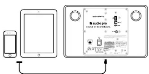 AUDIO PRO Allroom Air One - QUICK WIRELESS SETUP - SHARE YOUR IOS DEVICE'S WIFI SETTINGS - 1