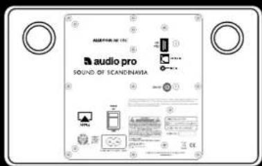AUDIO PRO Allroom Air One - AUDIO VIA 3,5 MM-INGANG - 1