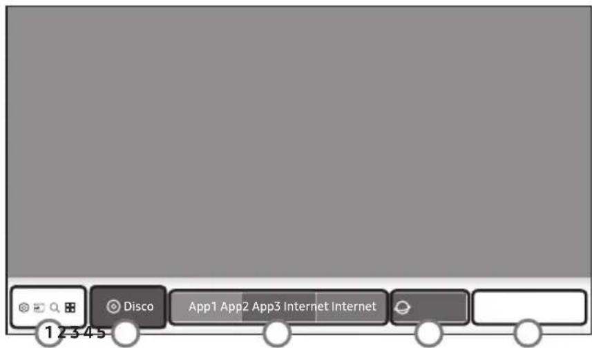 SAMSUNG UBDM7500ZG - La schermata iniziale - 1