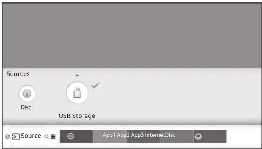 SAMSUNG UBDM7500ZG - Playing Media Contents Saved on a USB Memory Device - 1