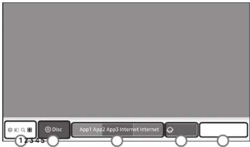 SAMSUNG UBDM7500ZG - Home Screen - 1