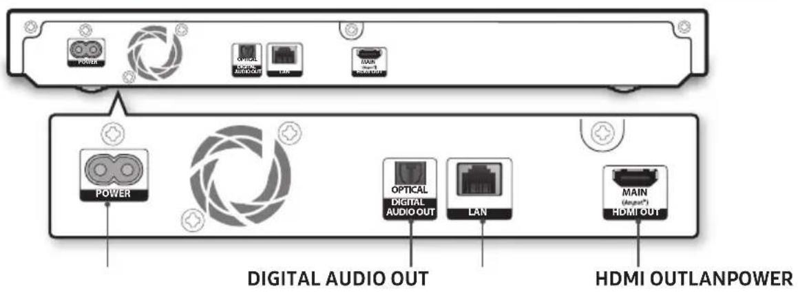 SAMSUNG UBDM7500ZG - Façade et Panneau arrêté - 2