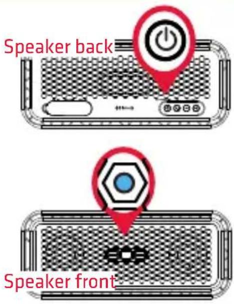 808 Audio XS Sport - Step 3: Turn on - 1