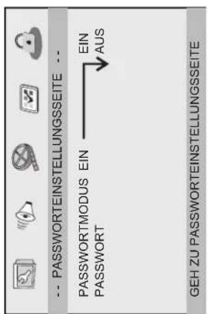 MPMAN PDVS7300 - Passwordestellungen - 1