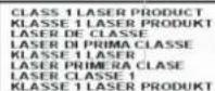 TOKAI TDP2700K - Precautions Laser - 2