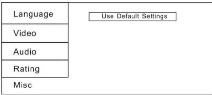 AEG DVD 4520 HDMI - Set Password (Config. Mot de salle) - 1